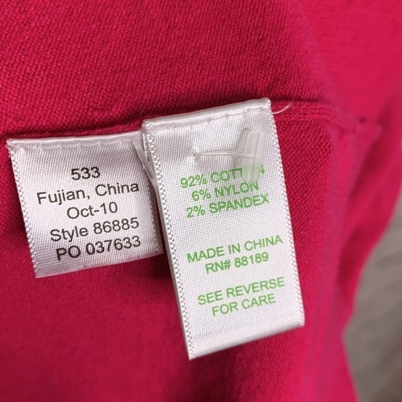 Lilly Pulitzer Pink Cotton Cardigan Sweater - Picture 7 of 7